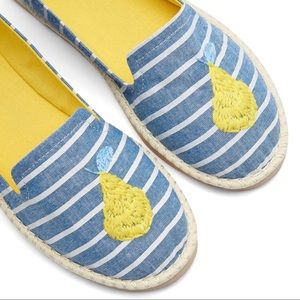 ♥️Moving Sale♥️ Joules Chambray Espadrille Summer Slip on shoes